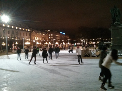 Kungsträdgården ice skating